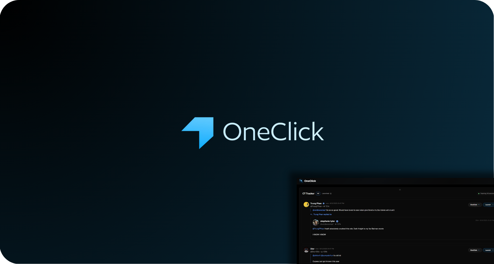 OneClick Documentation - OneClick